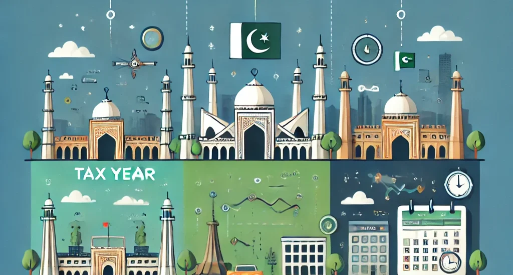 A detailed explanation of tax years in Pakistan, including Normal Tax Year, Special Tax Year, and Transitional Tax Year.