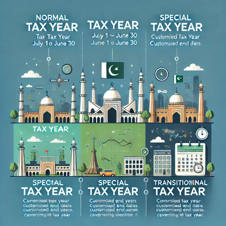 Understanding Tax Years in Pakistan: Normal, Special, and Transitional Tax Years Explained