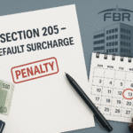 Default surcharge under Section 205 of the Income Tax Ordinance 2001 in Pakistan