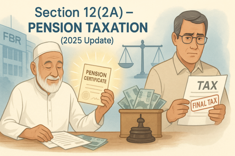 Section 12(2A): Taxation of Pension Income in Pakistan – 2025 Amendment