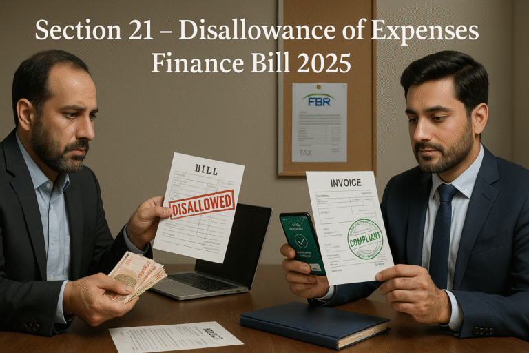 Section 21 Amendments – Disallowance of Expenses for Non-Compliant Purchases and Non-Banking Sales (2025 Update)