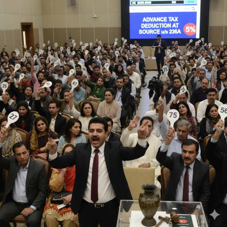 Section 236A Advance Tax at the Time of Sale by Auction under the Income Tax Ordinance, 2001