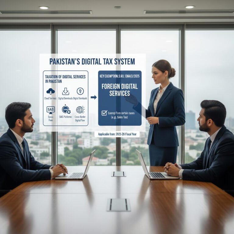 SRO 1366(I)/2025 — Complete Guide to the Exemption on Digital Presence Proceeds Tax (With Practical Examples)