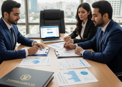 Tax consultant explaining AOP profit allocation and Section 92 taxation in Pakistan.