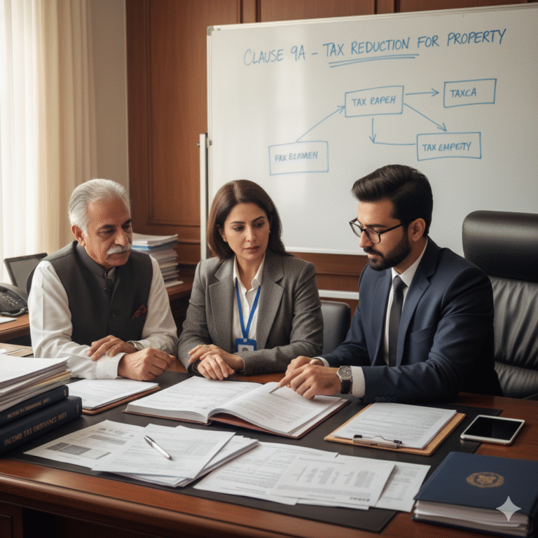 Clause (9A) — 50% Tax Reduction on Capital Gains for Ex-Servicemen and Government Employees under the Income Tax Ordinance, 2001