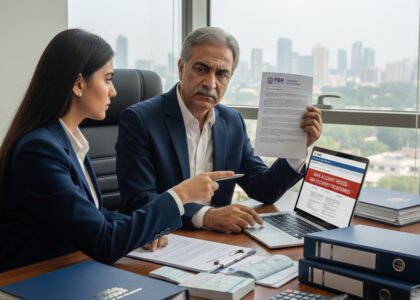 FBR freezes bank account due to unpaid tax demand – taxpayer consulting Tanweer Habib & Co.