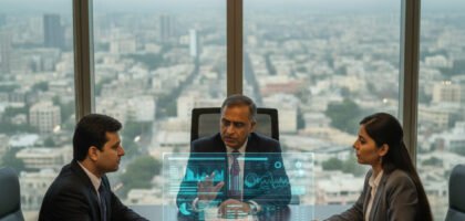 An infographic breaking down a Pakistani salary slip, showing how Basic Salary, HRA, and other allowances contribute to taxable income and corresponding tax slabs.