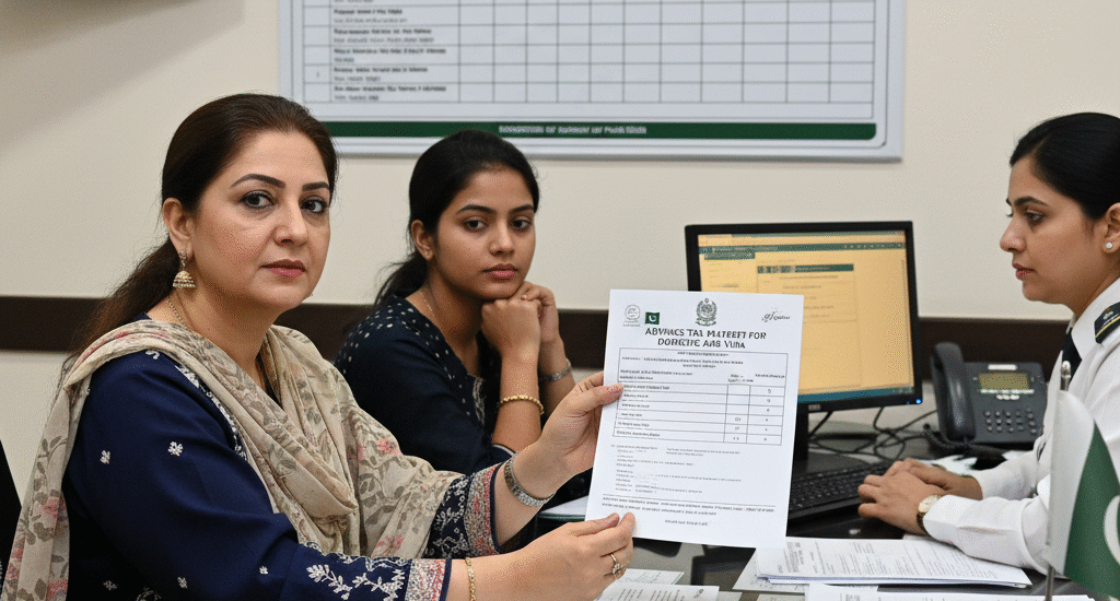 Section 231C advance tax on foreign domestic workers Pakistan