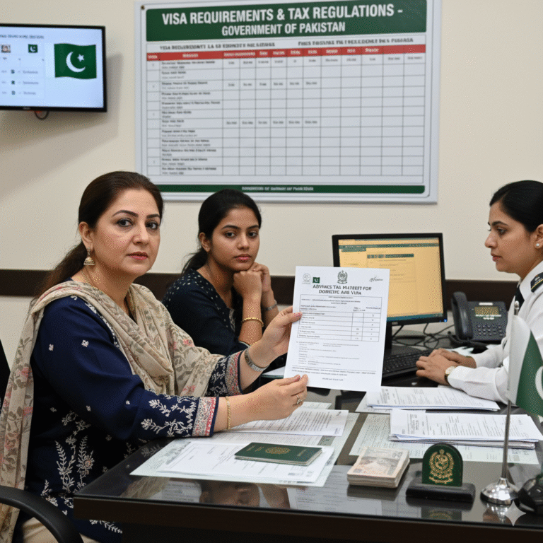 Section 231C Advance Tax on Foreign Domestic Workers under the Income Tax Ordinance, 2001